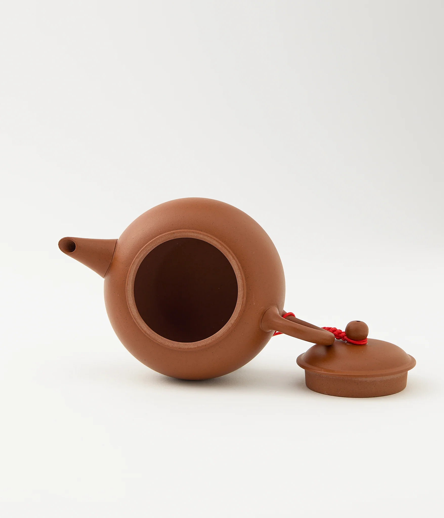 Small Terracotta Clay Teapot - Image 4